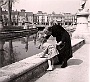 Anni 50-Padova-Prato della Valle.(foto di Vittorio Tosato) (Adriano Danieli)
